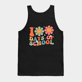 100th Day Of School Teacher Retro Kids 100 Days of School Tank Top